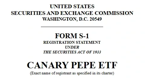 Canary Pepe ETF