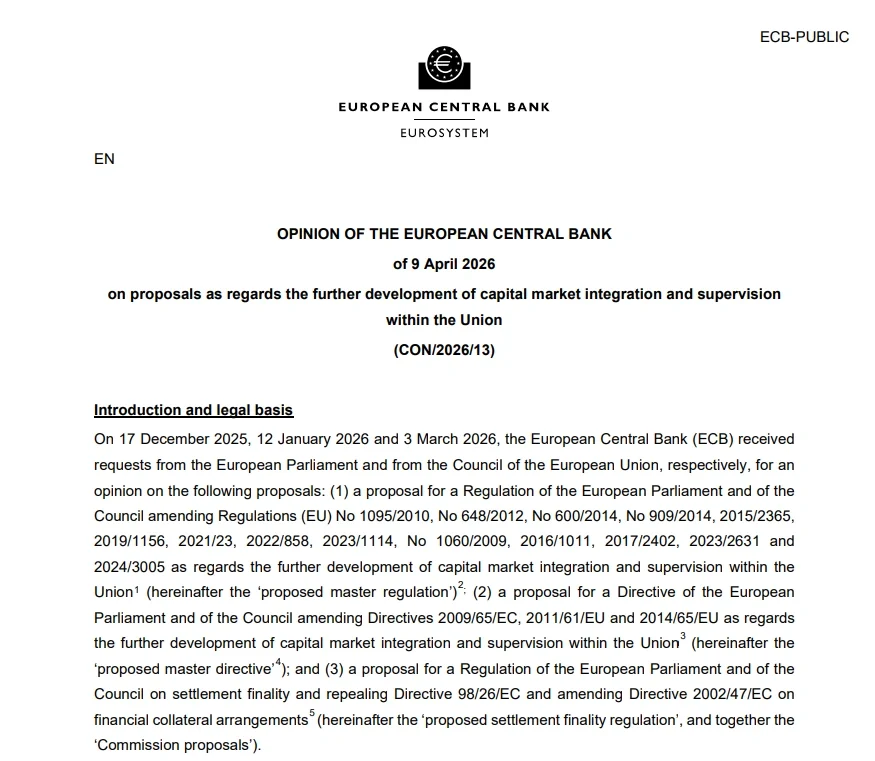 EU's opinion