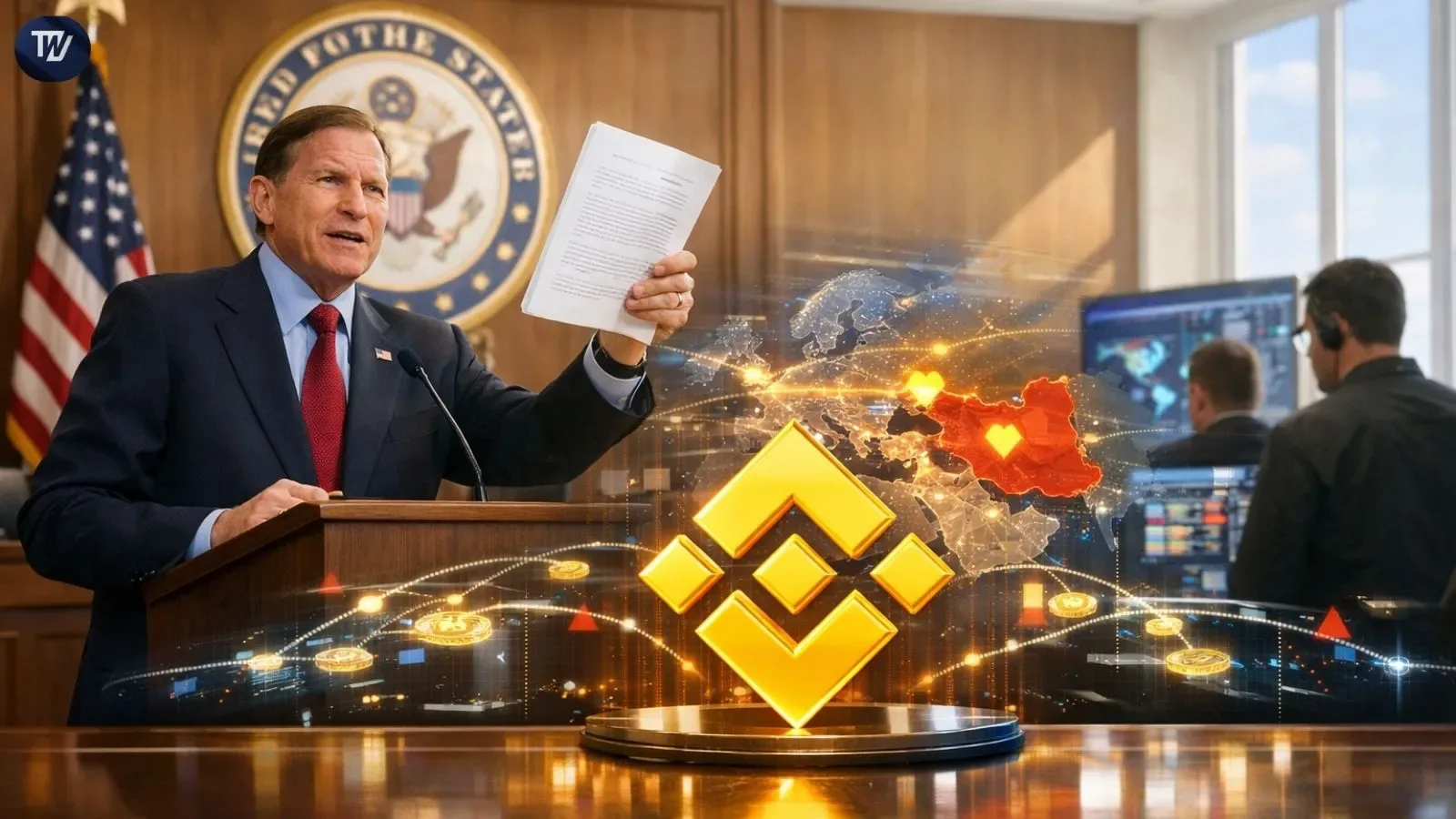 Binance Under Fire as U.S. Senator Demands Answers Over $1.7 Billion Iran-Linked Crypto Flows
