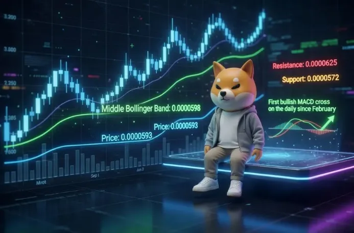 SHIB Bollinger Band