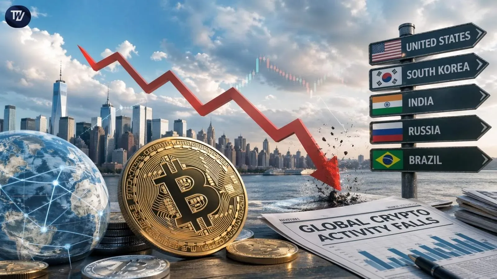 global crypto adoption 2026 — statistics and trends... Global Crypto Adoption Plunges In Q1 2026 As Economic Pressure Reshapes ...