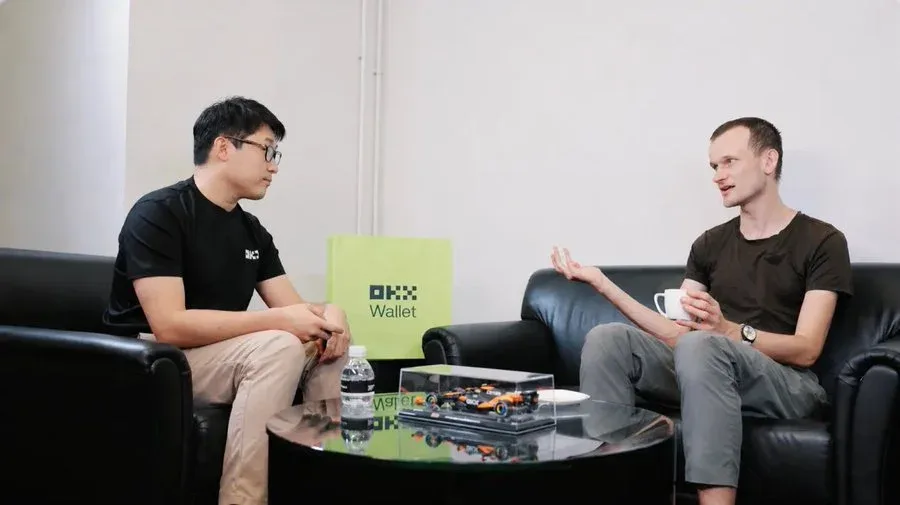 Ethereum core functions highlighted in OKX Wallet talk with Vitalik Buterin