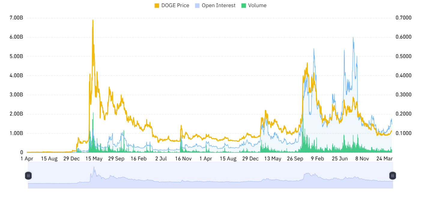 DOGE Derivatives Point to Signs of Stabilization