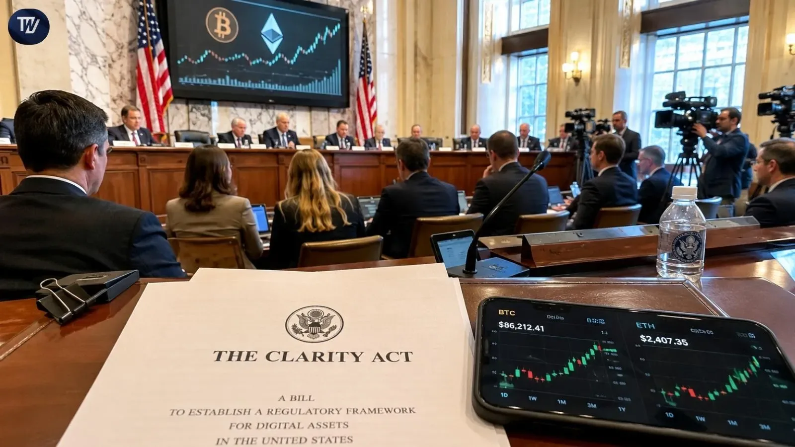 CLARITY Act Heads To Senate Vote As Crypto Industry Awaits