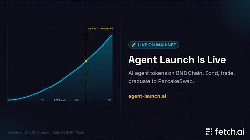 Fetch.ai Launches Agent Launchpad for AI Agent Funding