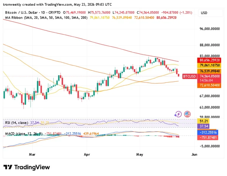 BTC technical analysis chart