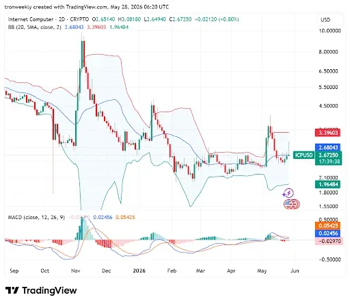 ICP Technical Outlook Reveals a Consolidation Phase