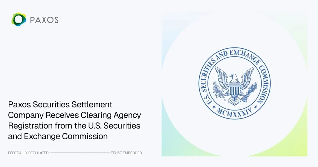 Paxos securities settlement