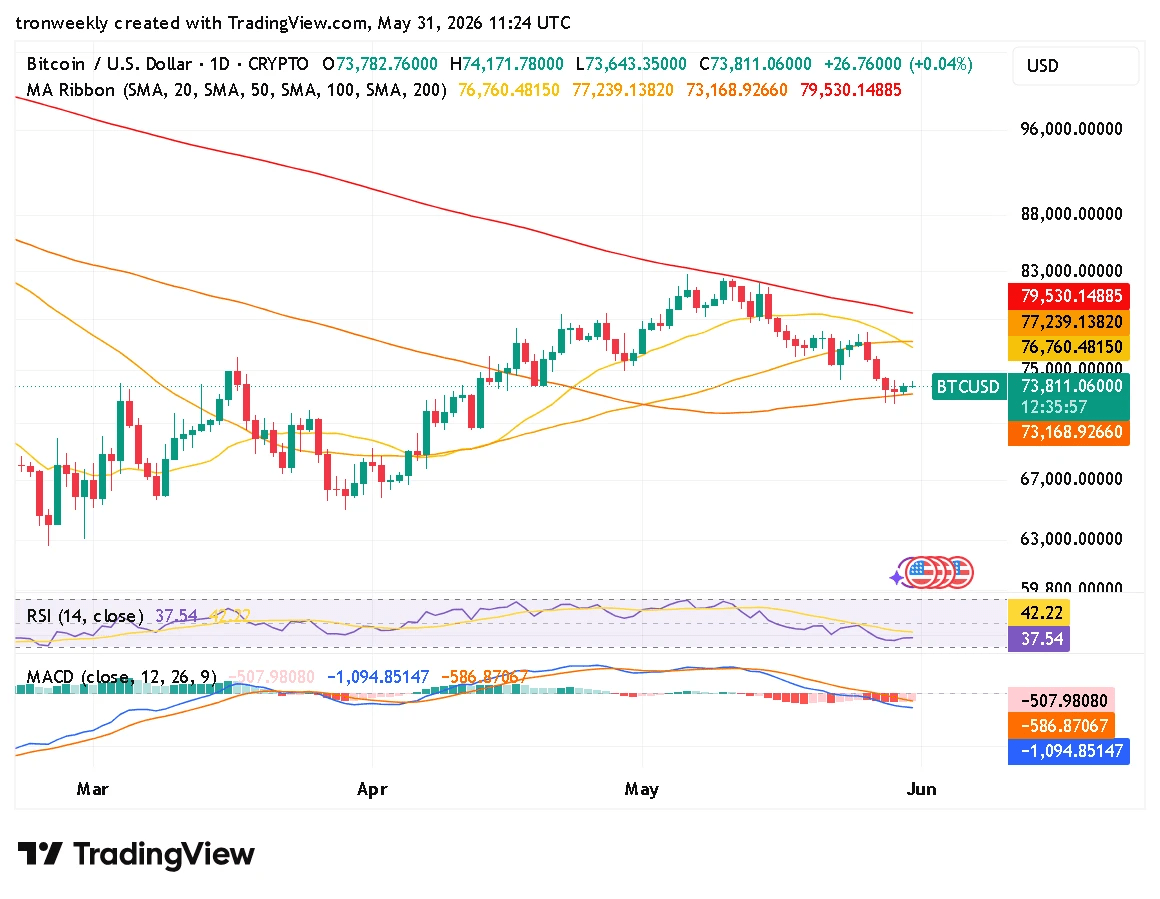 BTC technical analysis chart
