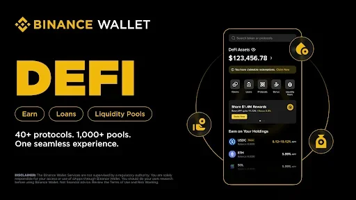 Binance Upgrades Web3 Earn to Binance Wallet DeFi
