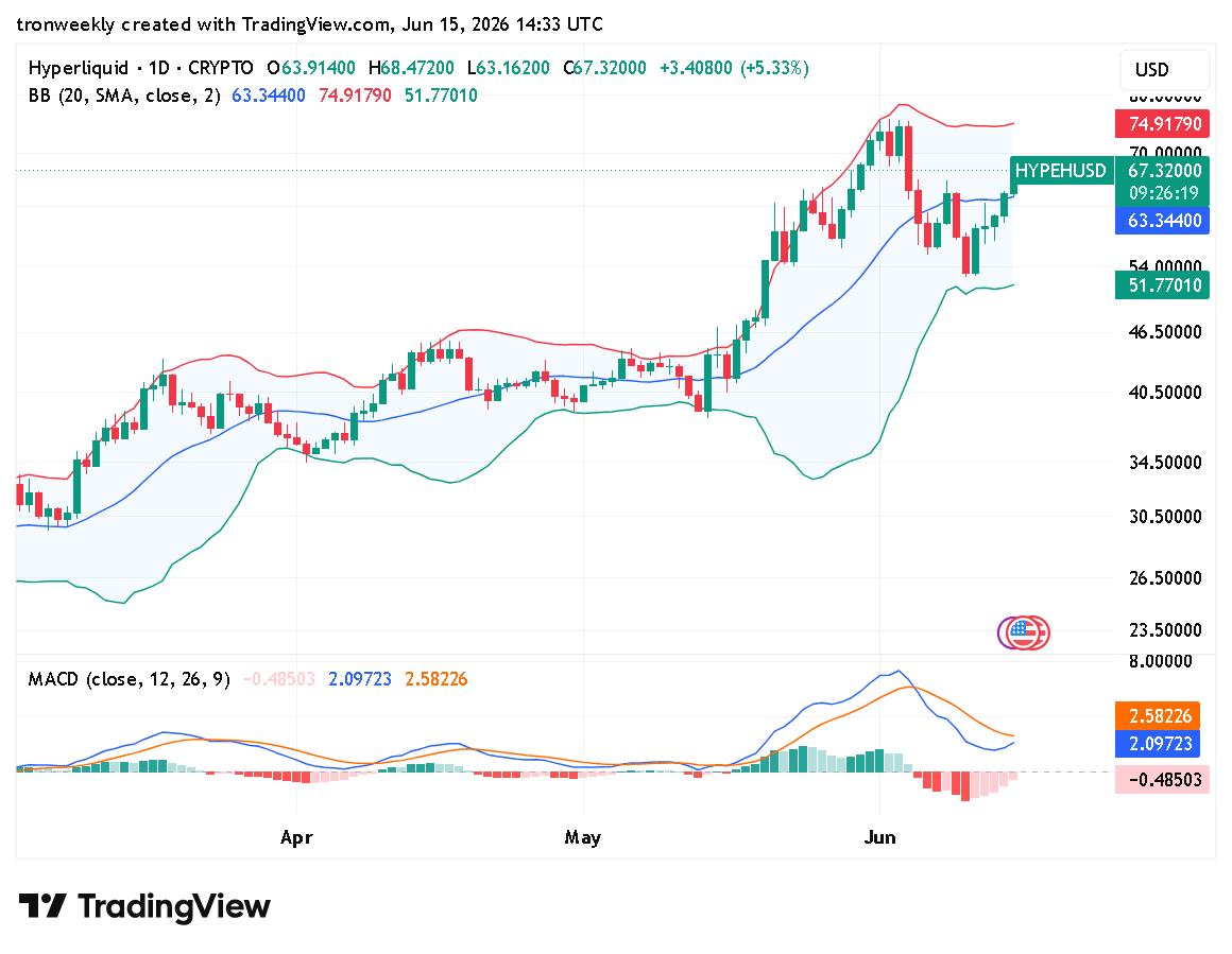 HYPE technical analysis chart