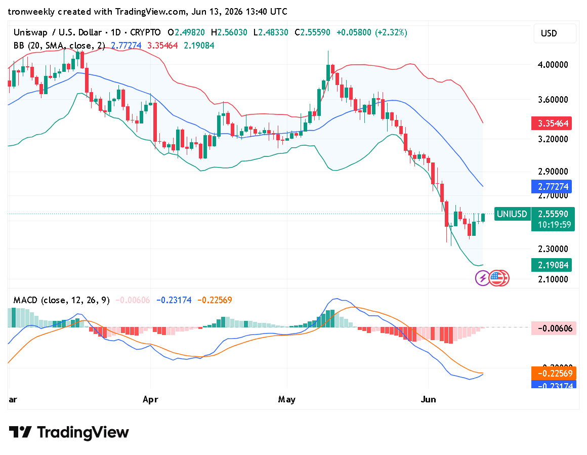 UNI technical analysis chart
