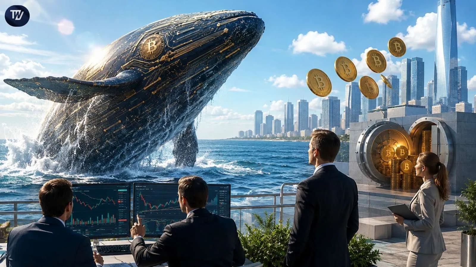 Bitcoin Whale Holdings Hit Strong 7. 17M BTC