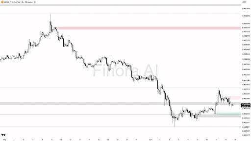 BONK Price Faces Crucial Test at Key Demand Zone