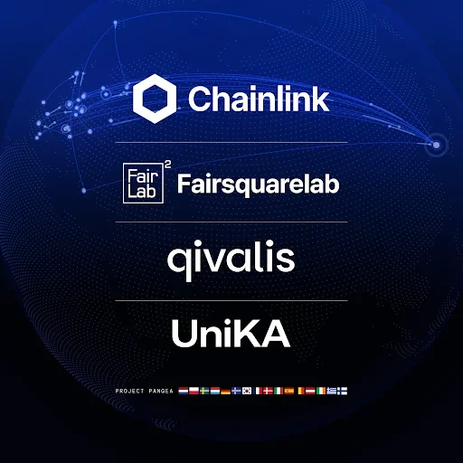 Chainlink, FairSquareLab, UniKA, and Qivalis announced Project Pangea