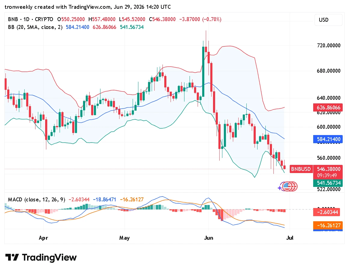 BNB technical analysis chart