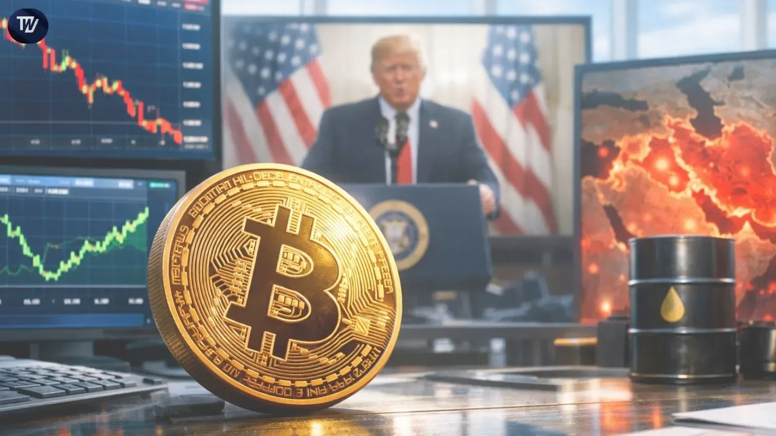 Trump Says Iran MoU Is Over as Bitcoin Drops, Oil Rallies