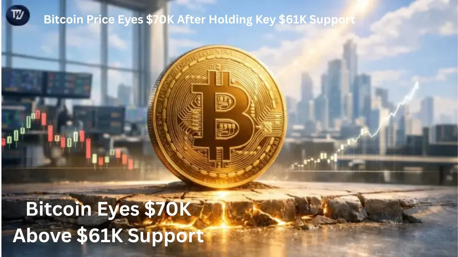 Bitcoin Price Eyes $70K After Holding Key $61K Support