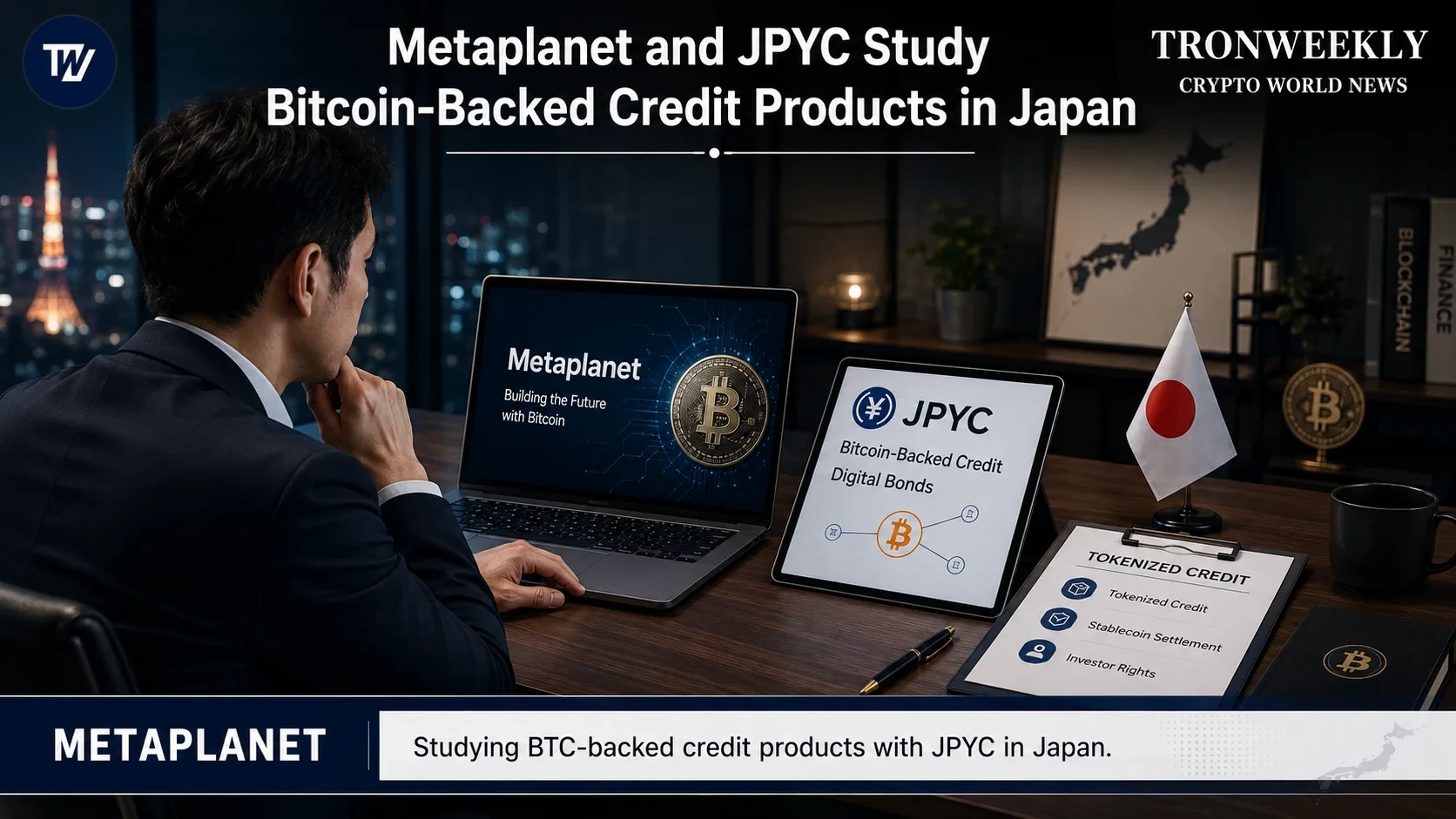 Metaplanet And JPYC Study Bitcoin-Backed Credit Products In Japan