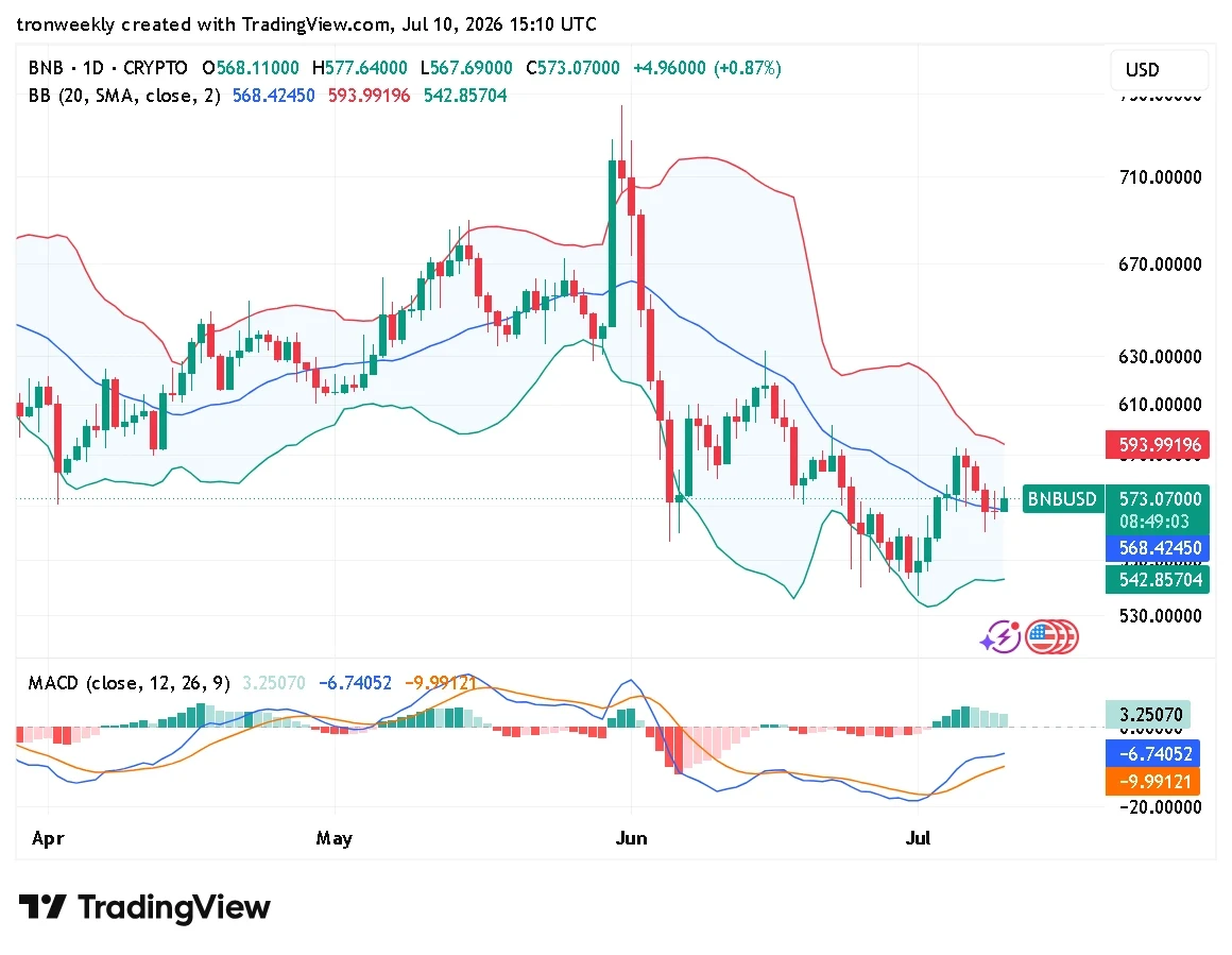 BNB technical analysis chart