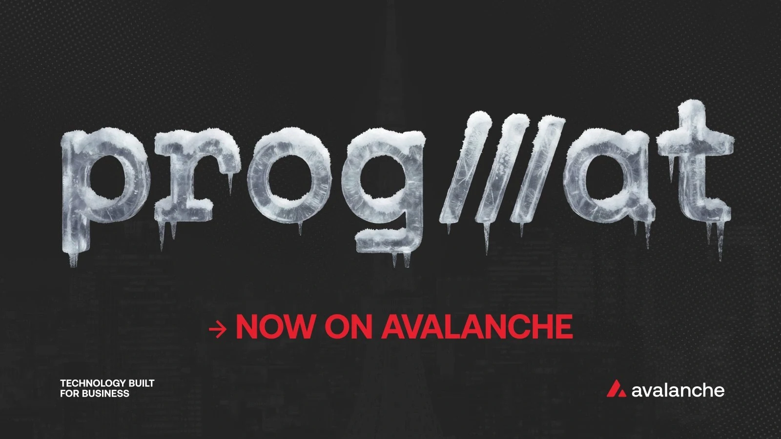 Avalanche and Progmat partnership