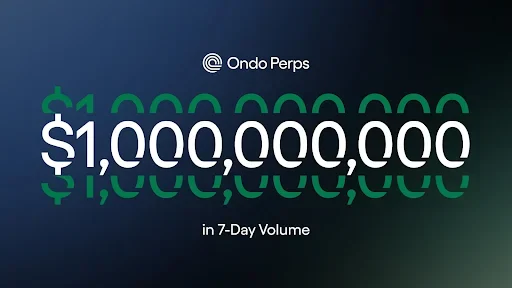 Ondo Perps Milestone Signals RWA Growth