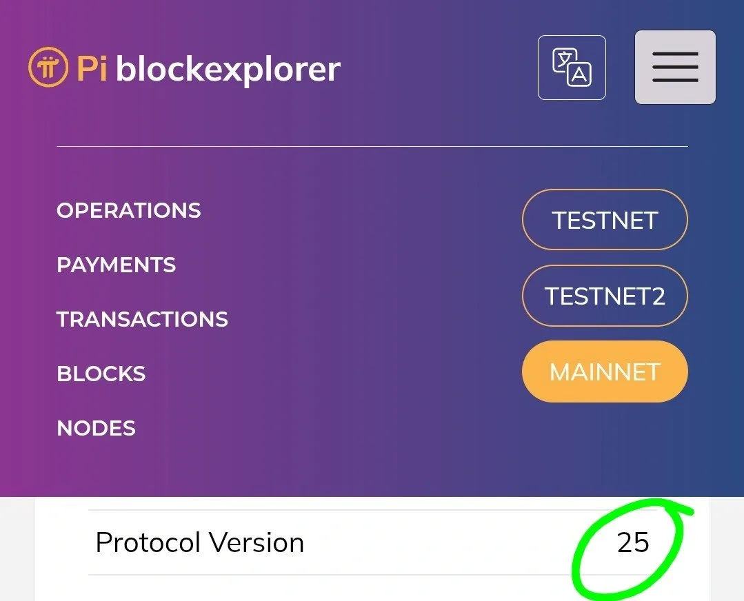 PI Network mainnet upgrade