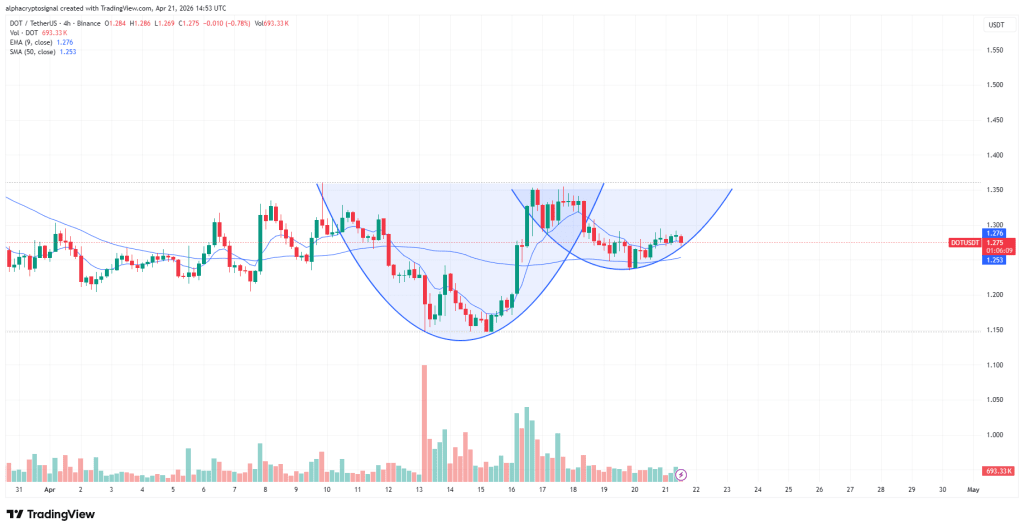 DOT price analysis