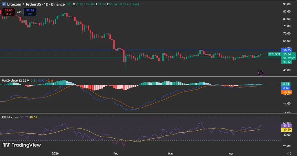 Litecoin price analysis