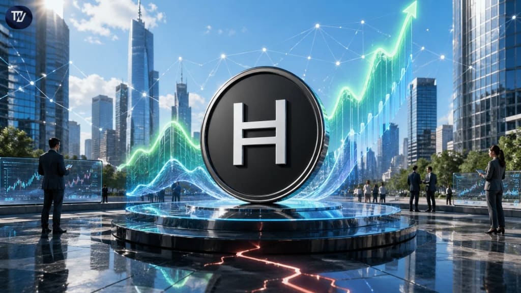HBAR Technical Outlook: Bearish Wave Structure Suggests Short-Term Pressure