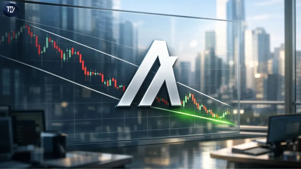 Алгоритм (ALGO): Падающий клин указывает на возможный бычий разворот к $0,49