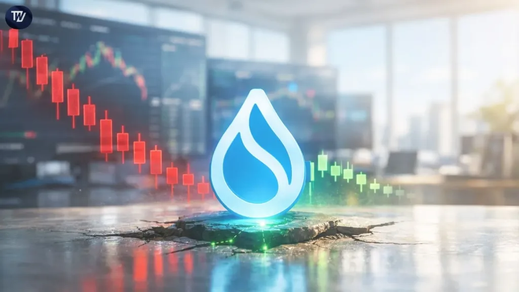 SUI Faces Critical $0.88 Resistance After Testing $0.84 Support Zone