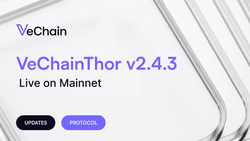 VeChain v2.4.3 Mainnet Upgrade Goes Live: Could It Push the VET to $0.010?