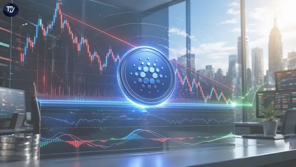 Cardano (ADA) outlook shows pressure: Could Price Make a bounce to $0.62?
