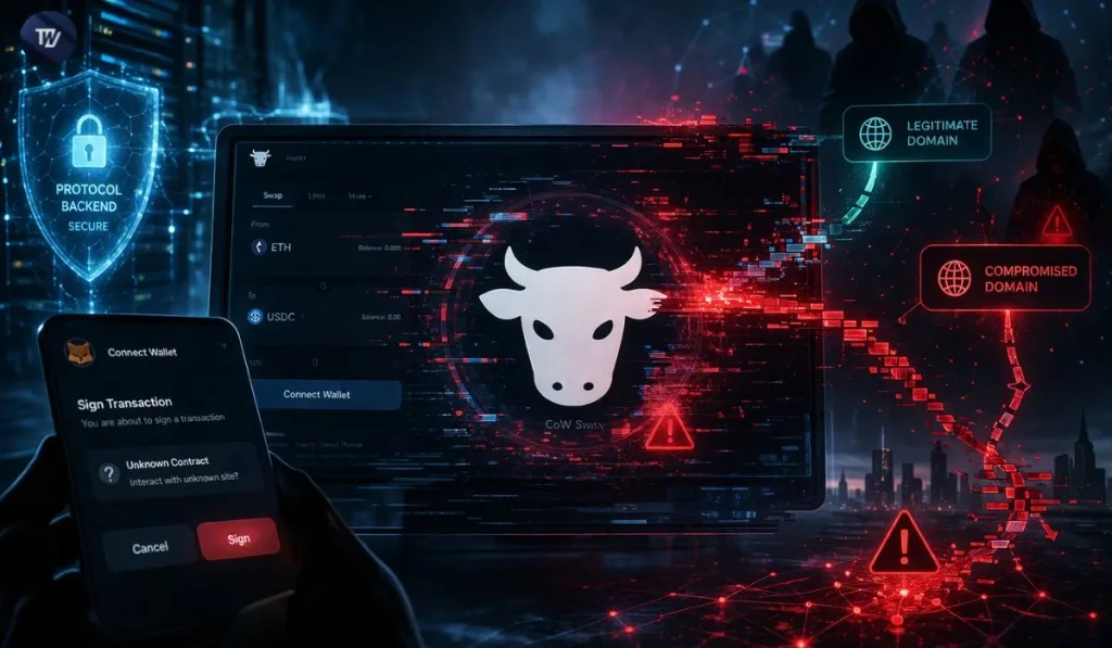 CoW Swap Front-End Hack Triggers Urgent Shutdown Warning