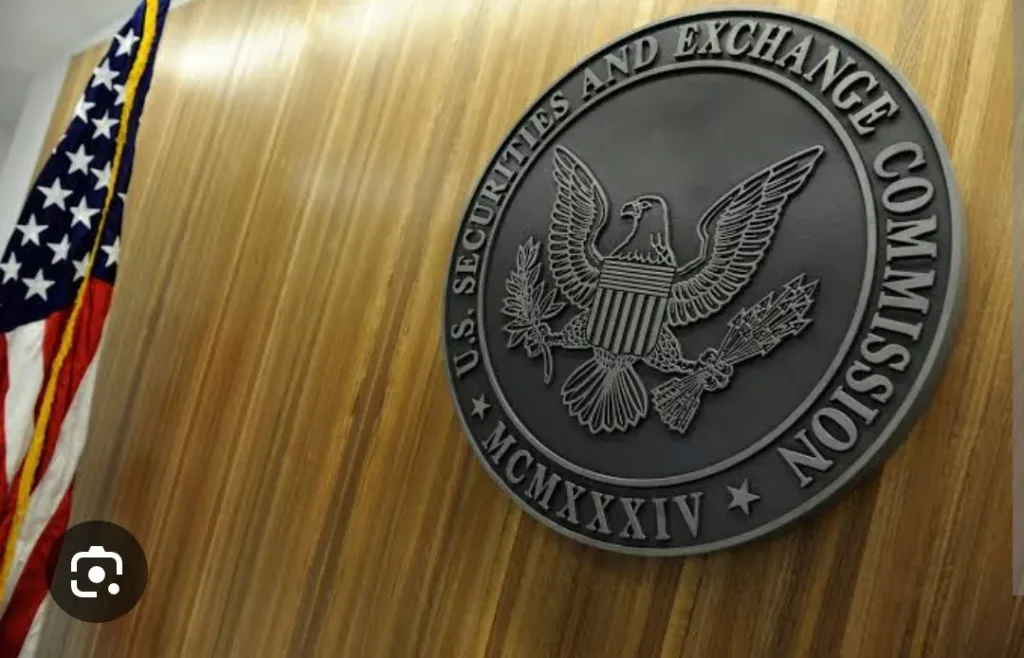 The SEC logo 

Source: Reuters 