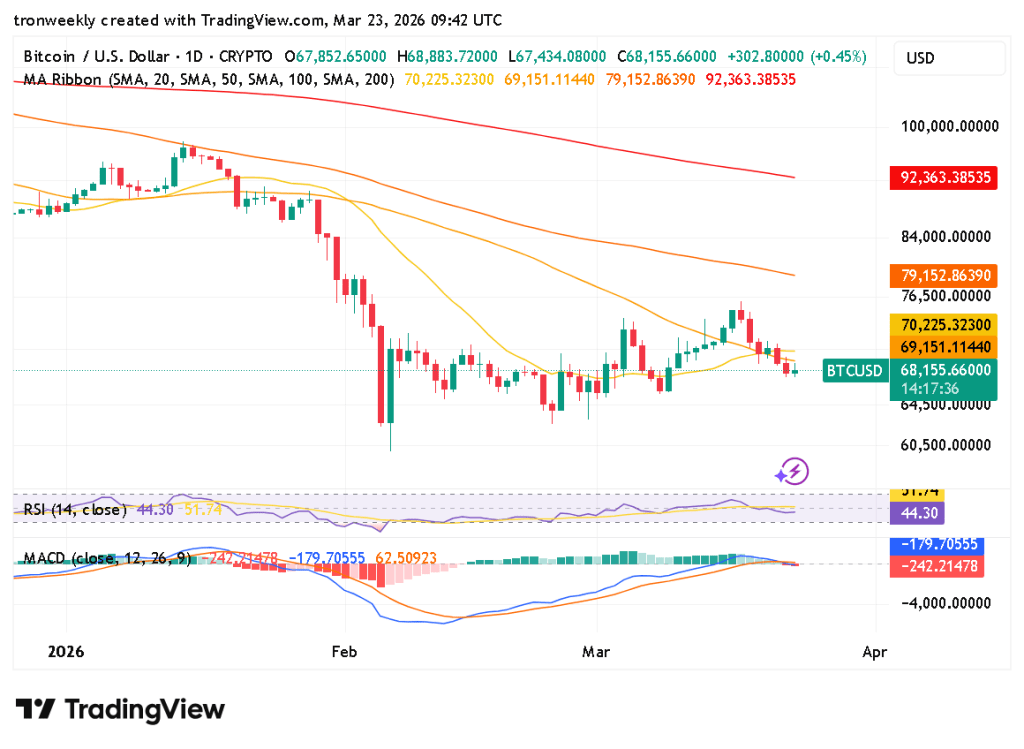 Bitcoin technical indicator chart