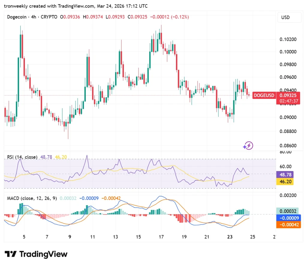 DOGE Momentum Indicators