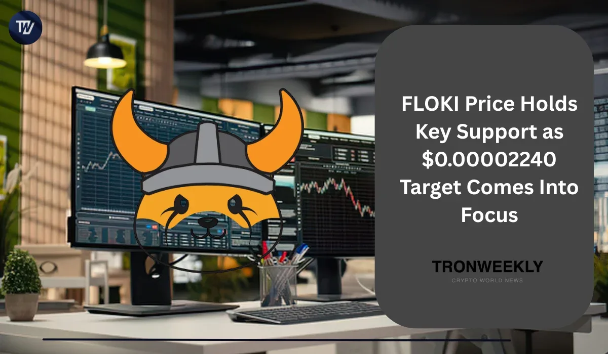 FLOKI Price Holds Key Support as $0.00002240 Target Comes Into Focus