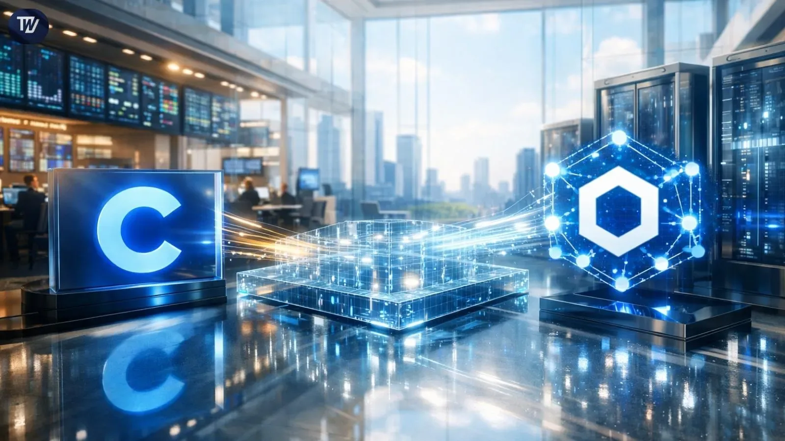 Coinbase Partners Chainlink to Bring Exchange Data Onchain, COIN Gains