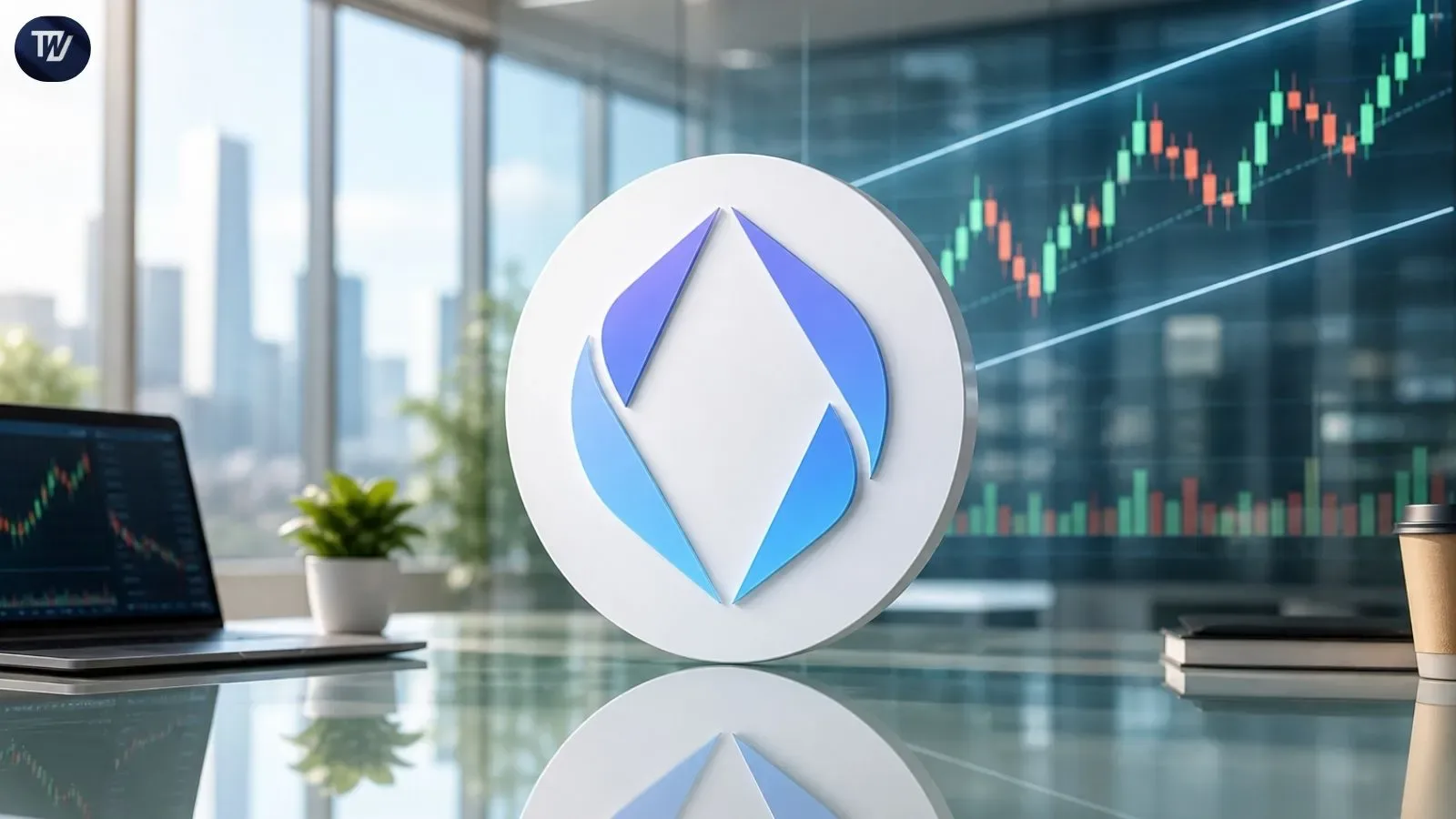 ENS Price Tests Resistance as Breakout Setup Forms