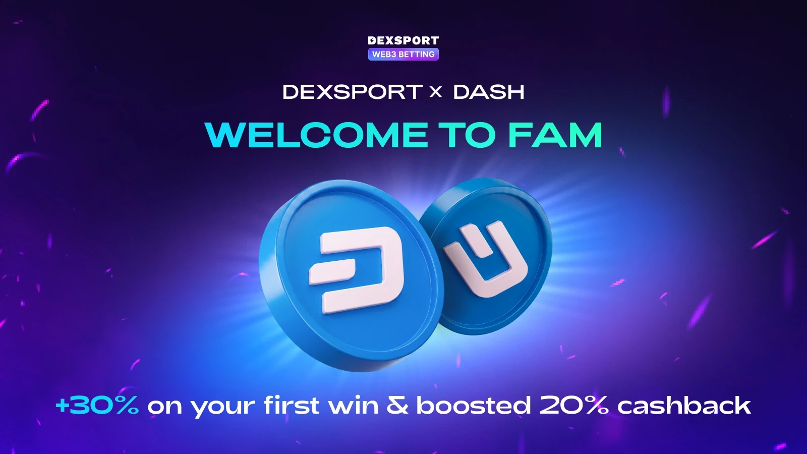 Dexsport Integrates DASH for Faster Crypto Betting