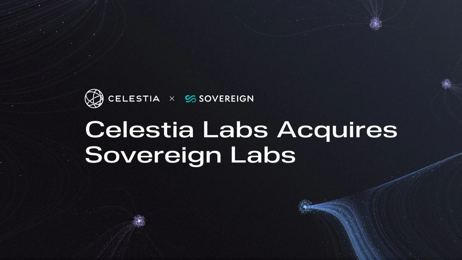 Celestia Labs acquires Sovereign Labs