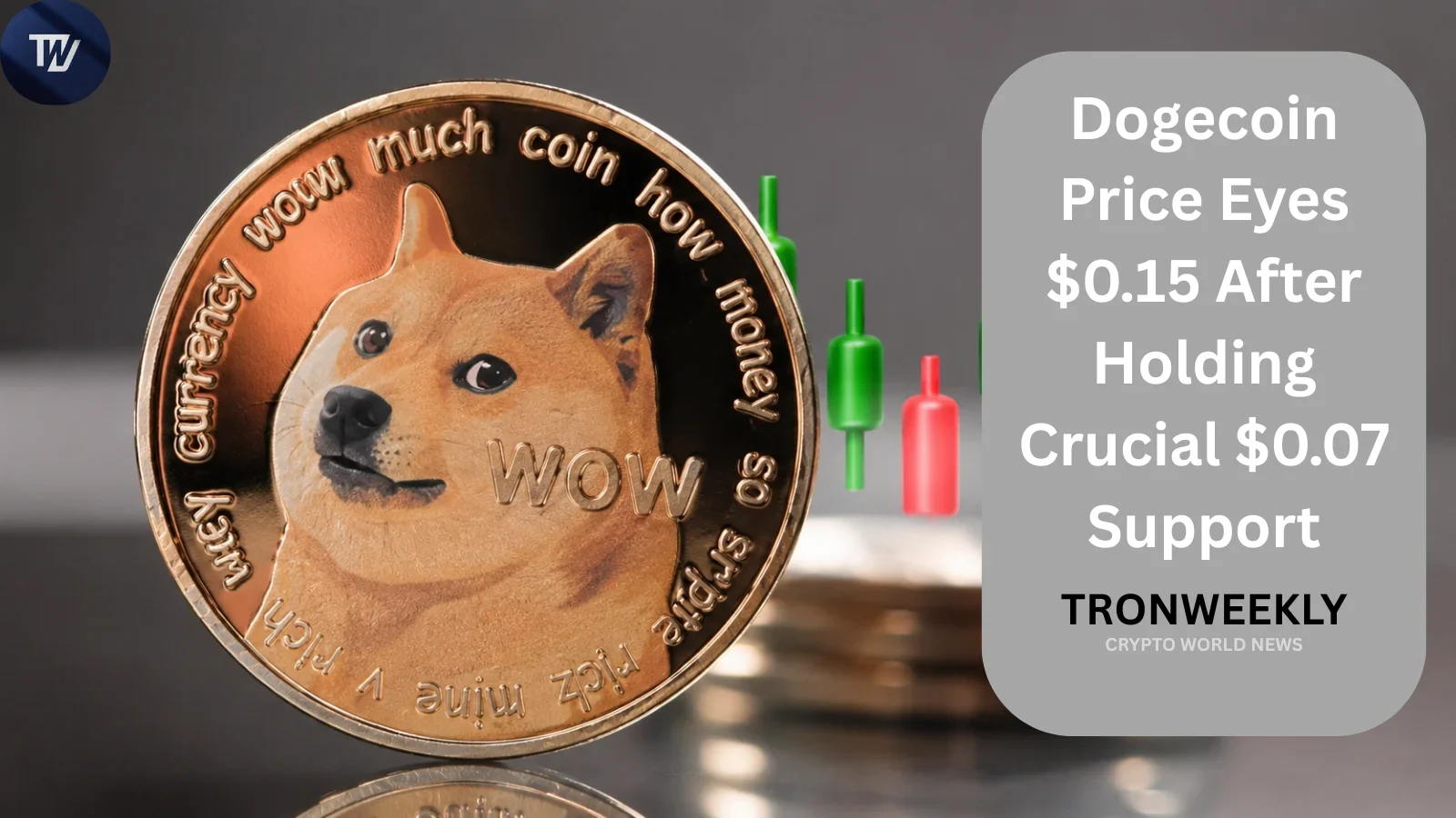Dogecoin Price Eyes $0.15 After Holding Crucial $0.07 Support