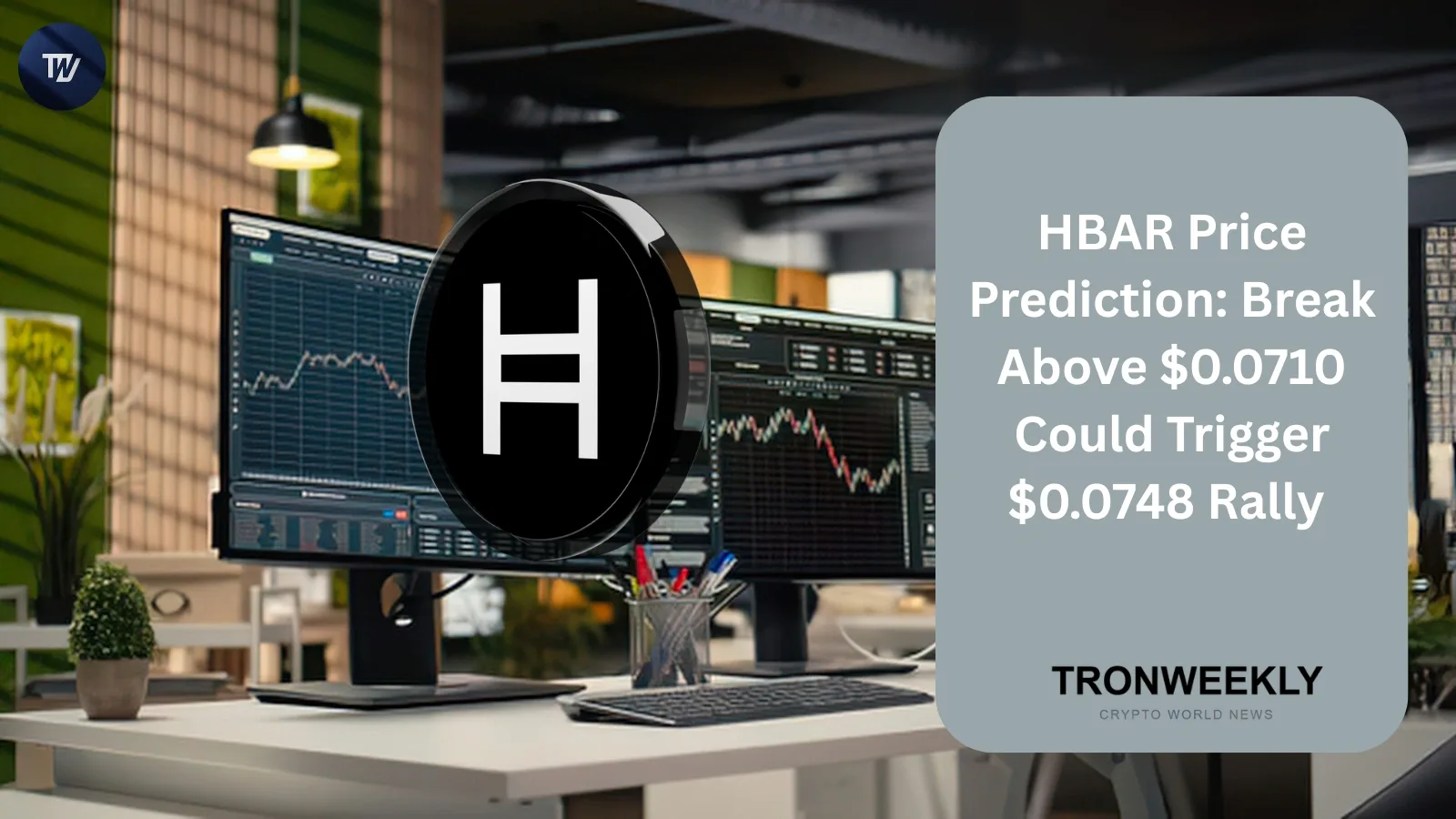 HBAR Price Prediction: Break Above $0.0710 Could Trigger $0.0748 Rally