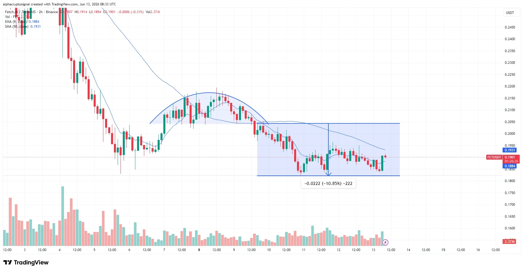 FET price prediction
