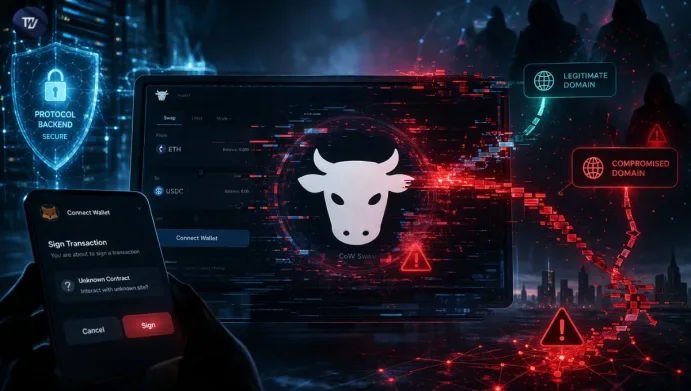 CoW Swap Front-End Hack Triggers Urgent Shutdown Warning
