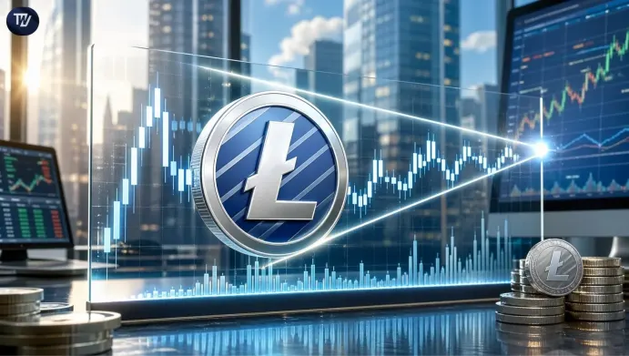 Litecoin (LTC) Approaches $57 Level with Steady Bullish Structure