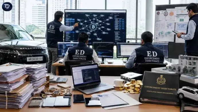 India Crypto Raids