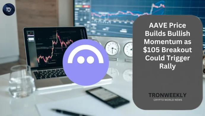 AAVE Price Builds Bullish Momentum as $105 Breakout Could Trigger Rally